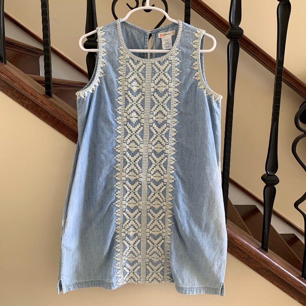 Girls denim dress